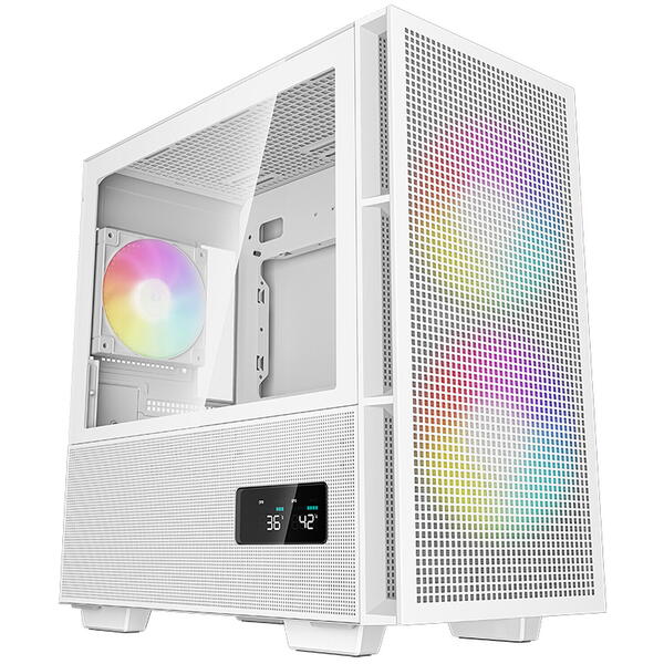 Carcasa Deepcool CH360 Digital ARGB White