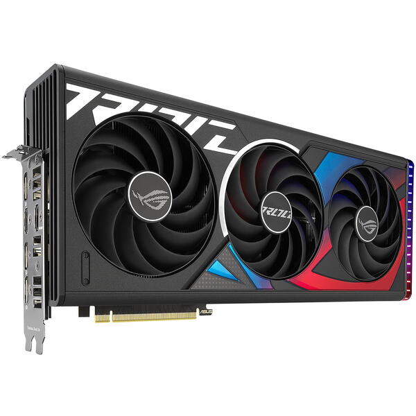 Placa video Asus ROG STRIX GeForce RTX 4070 Ti SUPER OC 16GB GDDR6X 256bit DLSS 3.0