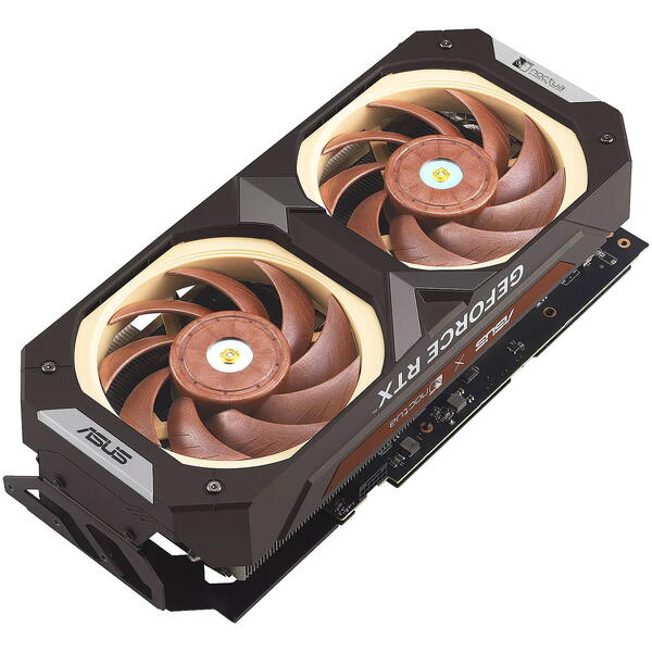 Placa video Asus GeForce RTX 4080 SUPER 16GB GDDR6X Noctua OC Edition, 256bit DLSS 3.0