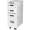 Stabilizator de tensiune TED Electric trifazat 242V-520V 70KW cu ServoMotor, sinusoidala pura, ecran LCD