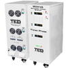 Stabilizator de tensiune TED Electric trifazat 242V-520V 85KW cu ServoMotor, sinusoidala pura, ecran LCD