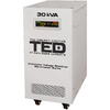 Stabilizator de tensiune TED Electric monofazat cu ServoMotor 24KW, sinusoidala pura, ecran LCD