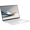 Laptop Asus Zenbook S 16, 16 inch OLED UM5606WA, 3K 120Hz Touch, AMD Ryzen AI 9 HX 370, 32GB LPDDR5X, 2TB SSD, AMD Radeon 890M, Win 11 Pro, Scandinavian White