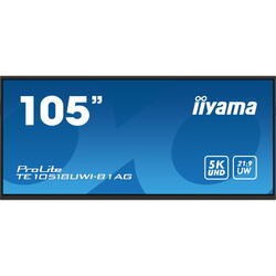 Display Interactiv IIyama ProLite TE10518UWI-B1AG, Touch 105 inch, 5K, 6.5ms, Black