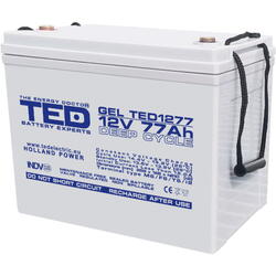 12V GEL Deep Cycle, 77Ah M6