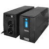 UPS TED Electric 700VA, 400W, AVR, Management, 2x Schuko, Ecran LCD