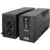 UPS TED Electric 700VA, 400W, AVR, fara Management, 2x Schuko, Ecran LED