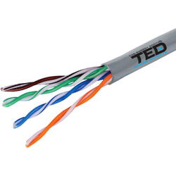 UTP cat.5 CCA 0.50 mm TED Wire Expert rola 305m