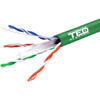 Cablu retea TED Electric UTP cat.6 cupru 0,5 24AWG TED Wire Expert verde