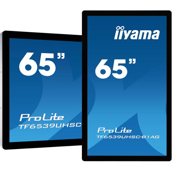 Display Interactiv IIyama ProLite Seria TF6539UHSC-B1AG, 65 inch Touch UHD IPS, 8ms, Black