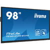 Display Interactiv IIyama ProLite TE9812MIS-B3AG, 98 inch UHD IPS Touch, 8ms, Black