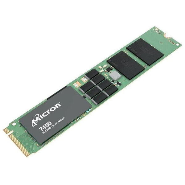 SSD Micron 7450 PRO, 480GB, PCIe Gen 4.0 x4, M.2 2280