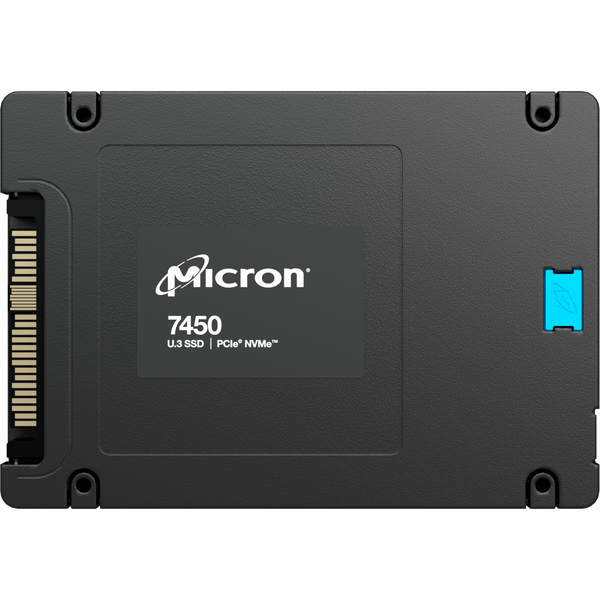 SSD Micron 7450 PRO, 960GB, PCIe Gen 4.0 x4, U.3