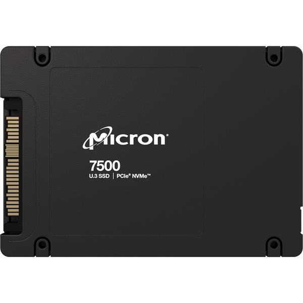 SSD Micron 7500 PRO, 3.84TB, PCIe Gen 4.0 x4, U.3