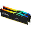 Memorie Kingston FURY Beast RGB 64GB DDR5 5200MHz CL40 Kit Dual Channel