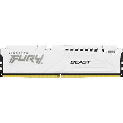 Memorie Kingston FURY Beast White 16GB DDR5 6000MHz CL36