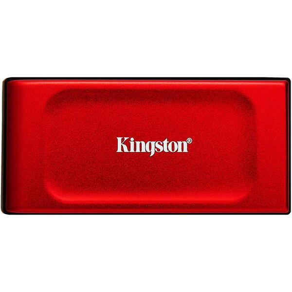 SSD Kingston XS1000 1TB, USB 3.2 type C Red