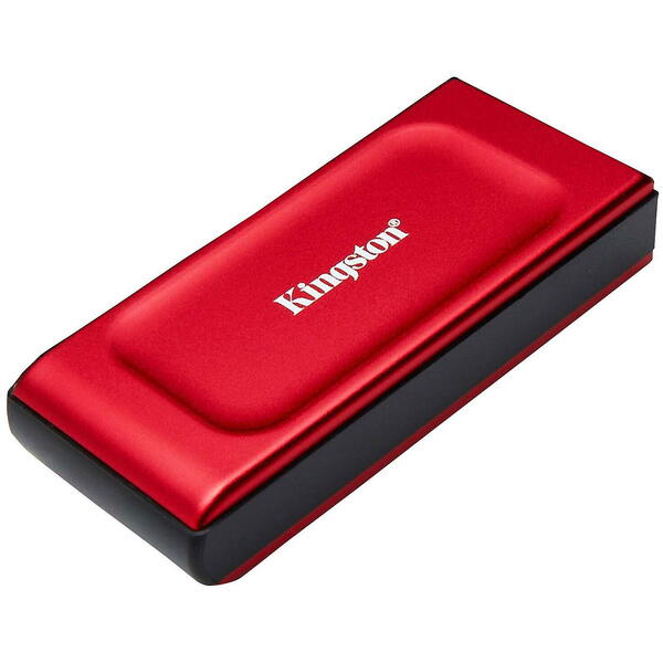 SSD Kingston XS1000 1TB, USB 3.2 type C Red