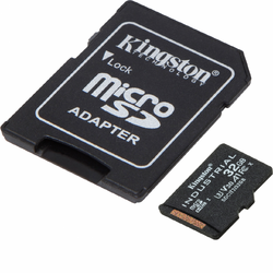 Kingston Micro SDHC Industrial Class 10 UHS-I 16GB + Adaptor