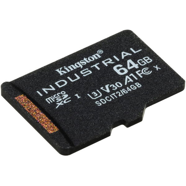 Kingston Micro SDXC Industrial Class 10 UHS-I 64GB