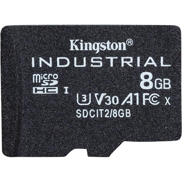 Kingston Micro SDHC Industrial Class 10 UHS-I 8GB