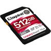 Card Memorie Kingston SDXC Canvas React Plus Class 10 UHS-II 512GB