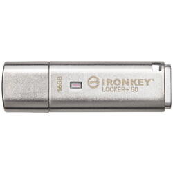 IronKey Locker+ 50 16GB USB 3.2 Silver