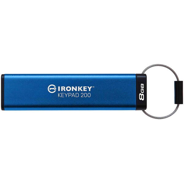 Memorie USB Kingston IronKey Keypad 200 8GB USB 3.2