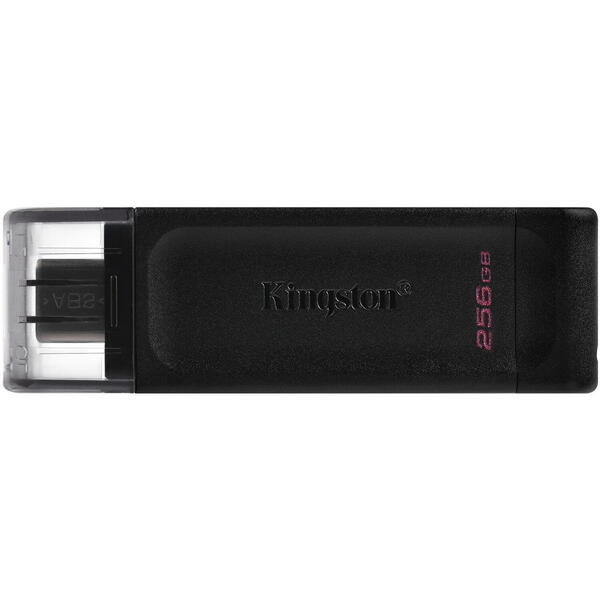 Memorie USB Kingston DataTraveler 70 256GB USB 3.2 Type-C Black