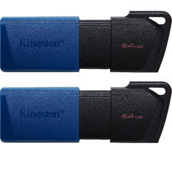 Memorie USB Kingston DataTraveler Exodia M 64GB USB 3.2, 2 bucati