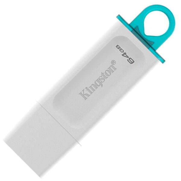 Memorie USB Kingston DataTraveler Exodia 64GB, USB 3.2 White