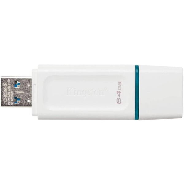 Memorie USB Kingston DataTraveler Exodia 64GB, USB 3.2 White