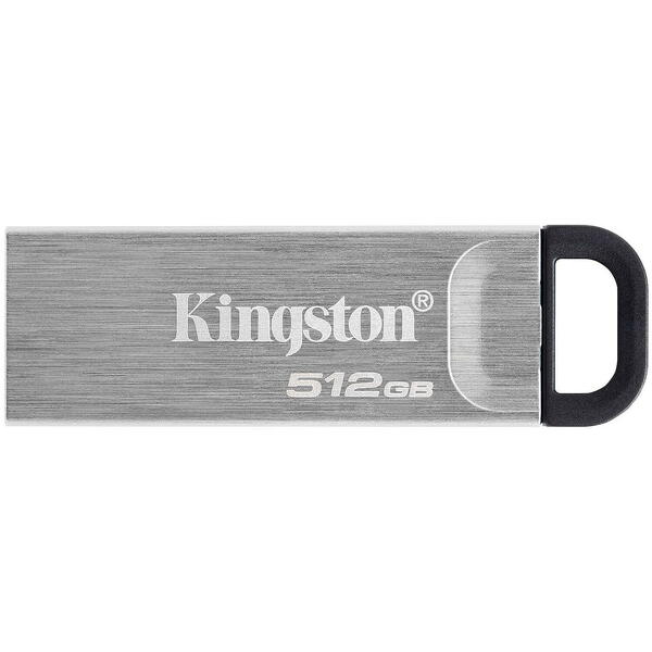 Memorie USB Kingston DataTraveler Kyson 512GB USB 3.2 Stylish Capless Metal Casing