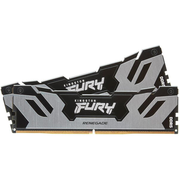 Memorie Kingston FURY Renegade Silver 32GB DDR5 7200MHz CL38 Kit Dual Channel