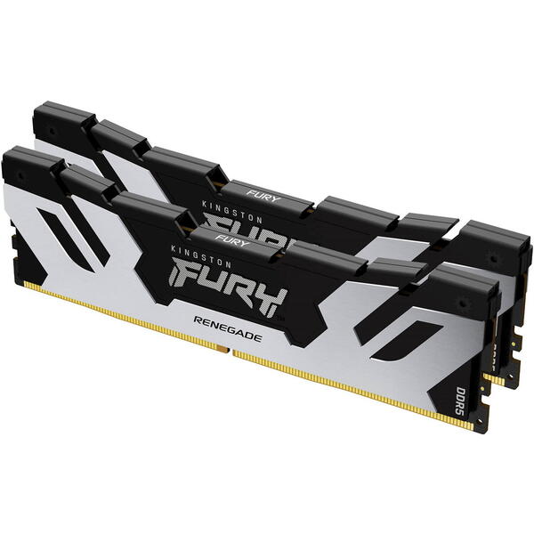 Memorie Kingston FURY Renegade Silver 32GB DDR5 7200MHz CL38 Kit Dual Channel