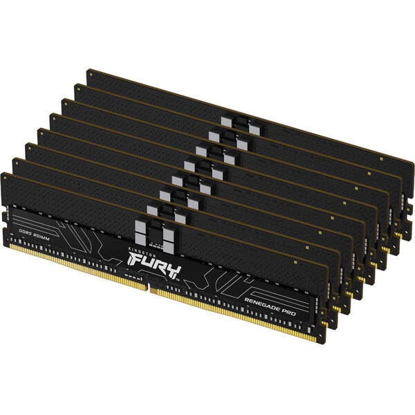 Memorie server Kingston FURY Renegade Pro RDIMM 128GB DDR5 6000 CL32 Kit of 8