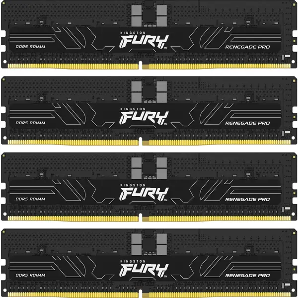 Memorie server Kingston FURY Renegade Pro RDIMM 64GB DDR5 5600 CL28 Kit Quad Channel