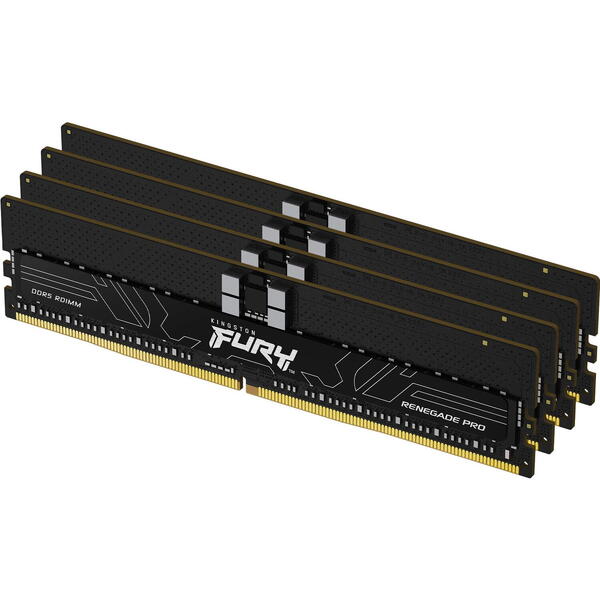 Memorie server Kingston FURY Renegade Pro RDIMM 64GB DDR5 5600 CL28 Kit Quad Channel