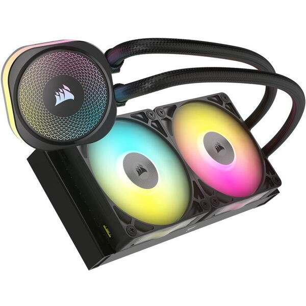 Cooler Corsair iCUE LINK Titan RX RGB 240 Black