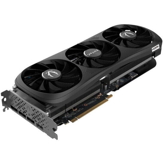 Placa video Zotac GeForce RTX 4080 Trinity OC Black Edition 16GB GDDR6X 256 Bit DLSS 3.0