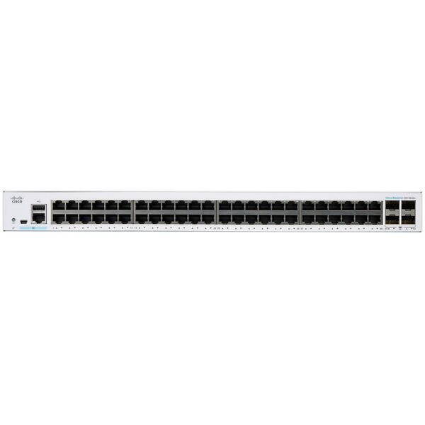 Switch Cisco CBS250 Smart 48-port Gigabit, 4x 1G SFP