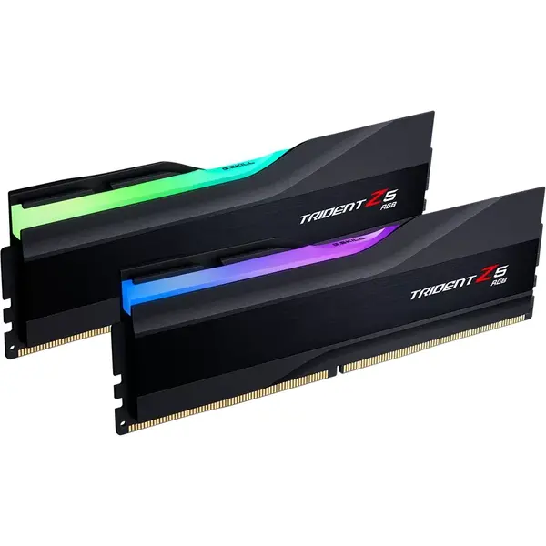 Memorie G.Skill Trident Z5 RGB Black 32GB DDR5 8000MHz CL38 Kit Dual Channel