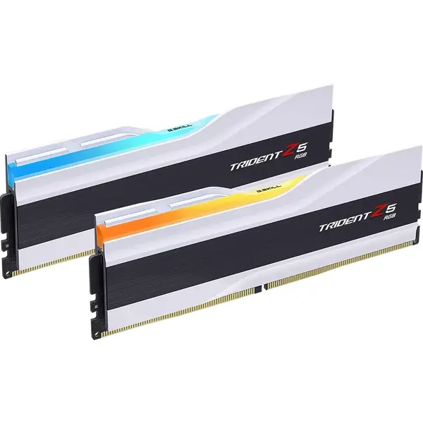 Memorie G.Skill Trident Z5 RGB 32GB DDR5 6000MHz CL30 Kit Dual Channel Silver