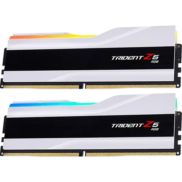 Memorie G.Skill Trident Z5 RGB 32GB DDR5 6000MHz CL30 Kit Dual Channel Silver