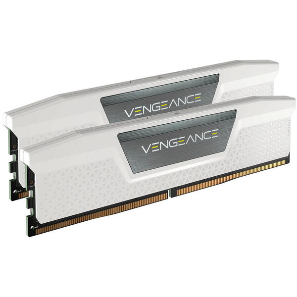 Memorie Corsair Vengeance 32GB DDR5 6000MHz CL36 Kit Dual Channel White