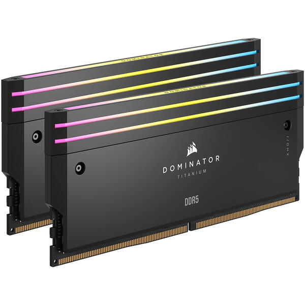 Memorie Corsair Dominator Titanium RGB 96GB 6400MHz CL32 Kit Dual Channel