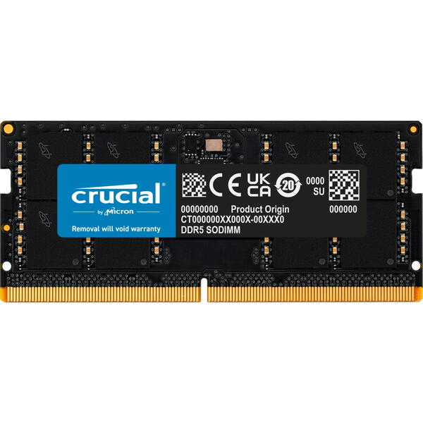 Memorie Notebook Crucial 48 GB DDR5 5600 CL46