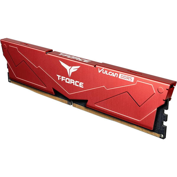 Memorie Team Group T-Force VULCAN 32 GB DDR5 5600 MHz CL32 Kit Dual Channel Red