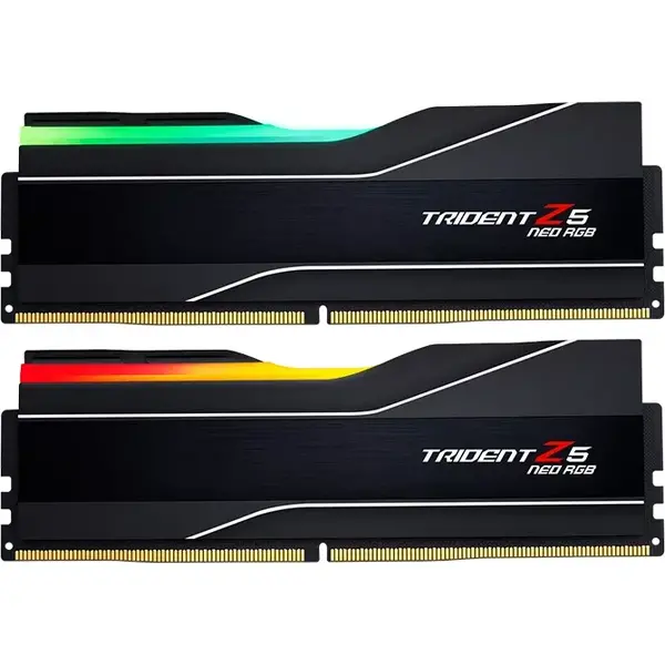 Memorie G.Skill Trident Z5 RGB Black 32GB DDR5 7200MHz CL34 Kit Dual Channel EXPO