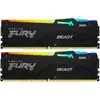 Memorie Kingston FURY Beast RGB 16GB DDR5 5600MHz CL36 Kit Dual Channel